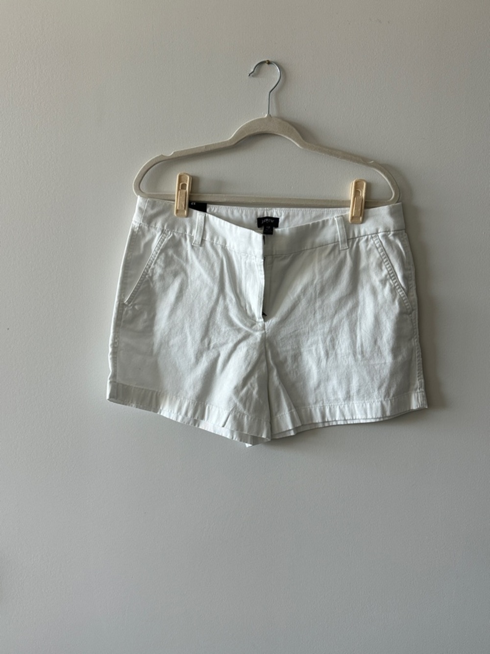 J. Crew White Women's Bermuda Shorts